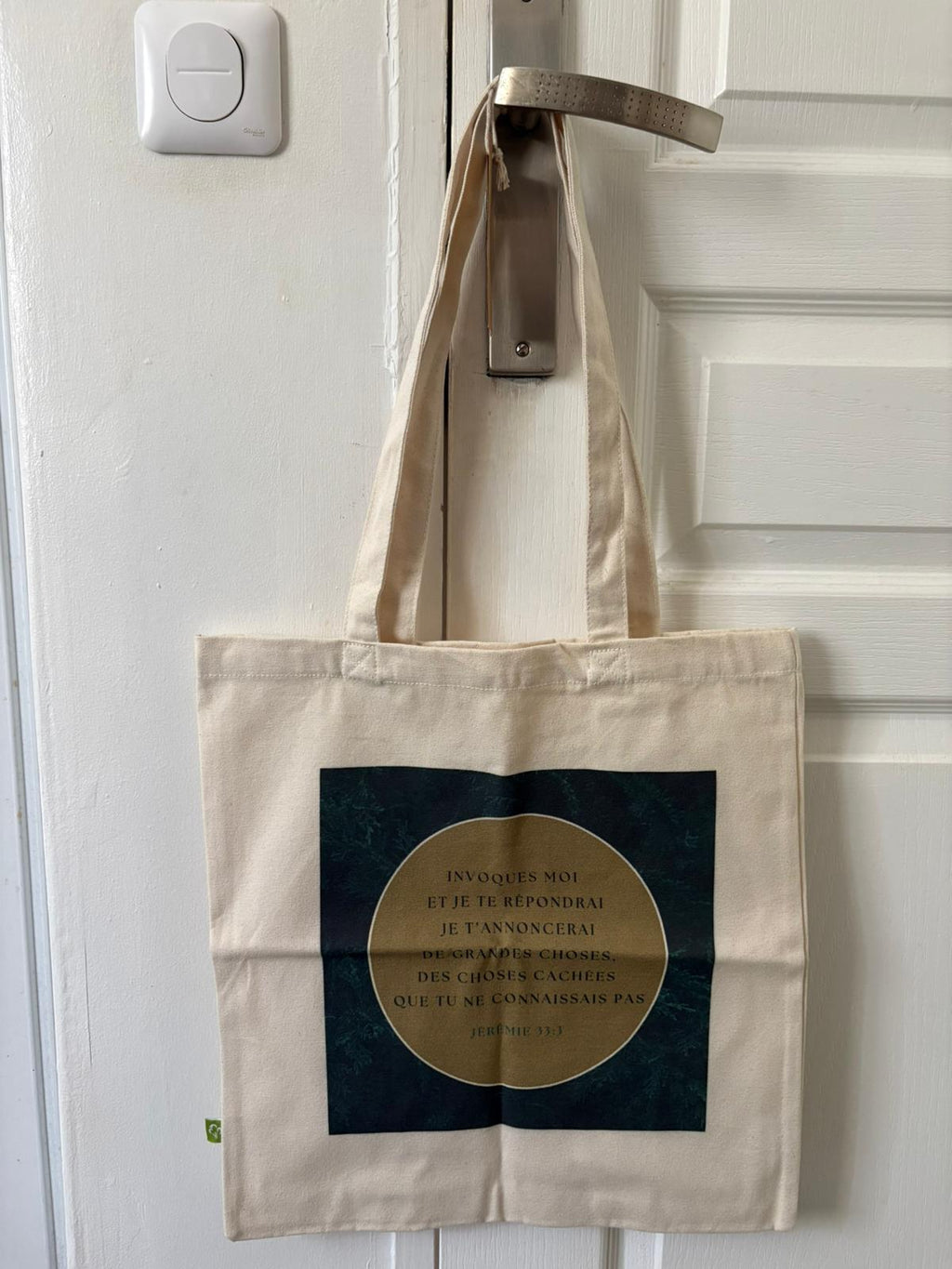 Tote Bag, Jérémie 33:3